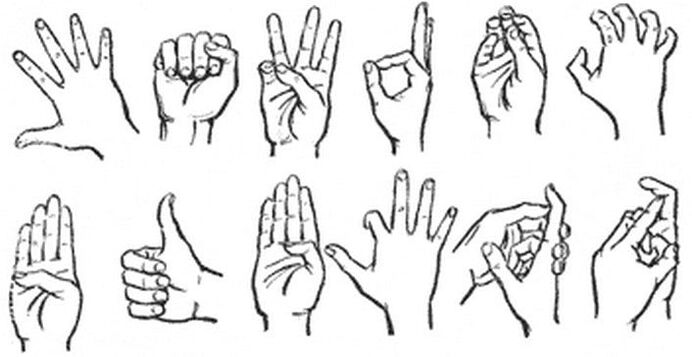 Ximnasia terapéutica para os dedos da man