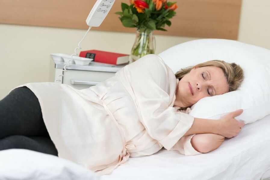 Se a osteocondrose cervical se agrava, é importante que o paciente manteña o descanso