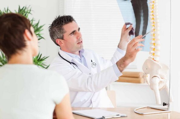 Como tratar a osteocondrose da columna vertebral